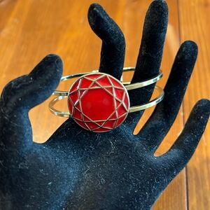 Bundle Sale 3 for $15 | Striking Goldtone Hinge Bracelet